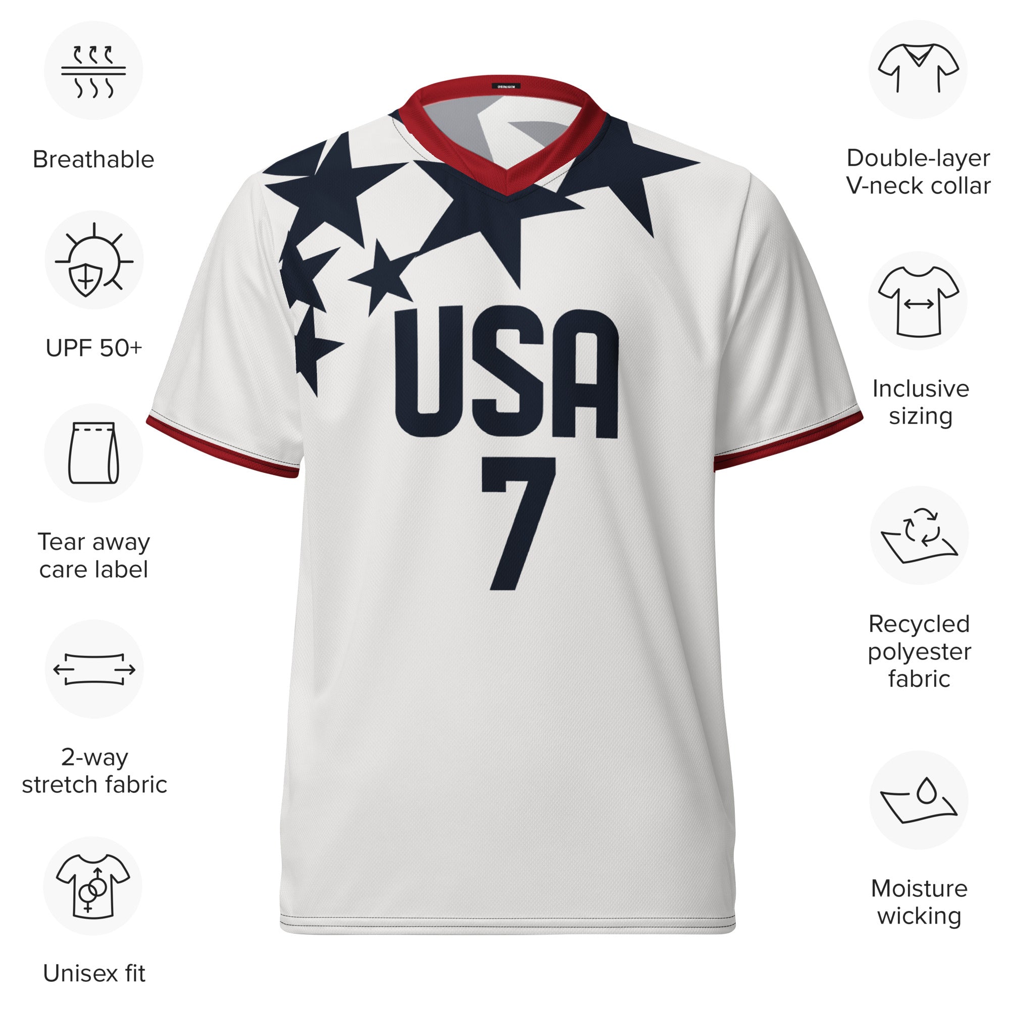 all-over-print-recycled-unisex-sports-jersey-USA-_star-edition-soccer-jersey-_7-navy-base-with-red-and-white-diagonal-strike-premium-national-team-fanwear-front-view