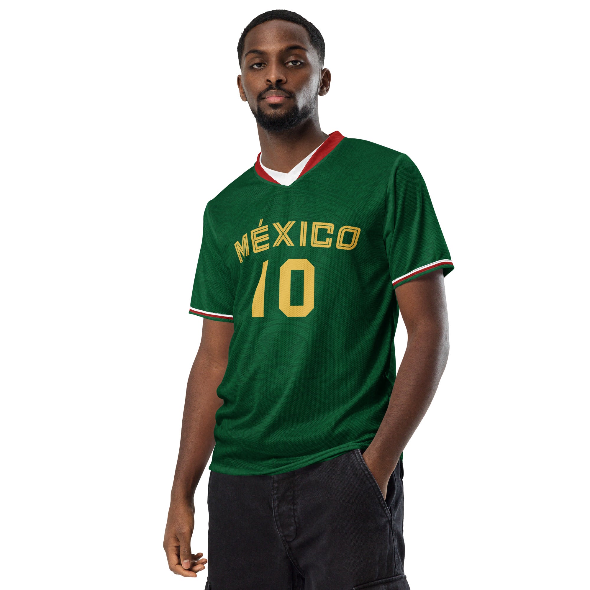 all-over-print-recycled-unisex-sports-jersey-_10-Mexico-Heritage-Verde-edition-soccer-jersey-_-navy-base-with-red-and-white-diagonal-strike-premium-national-team-fanwear-male-front-male-model-view
