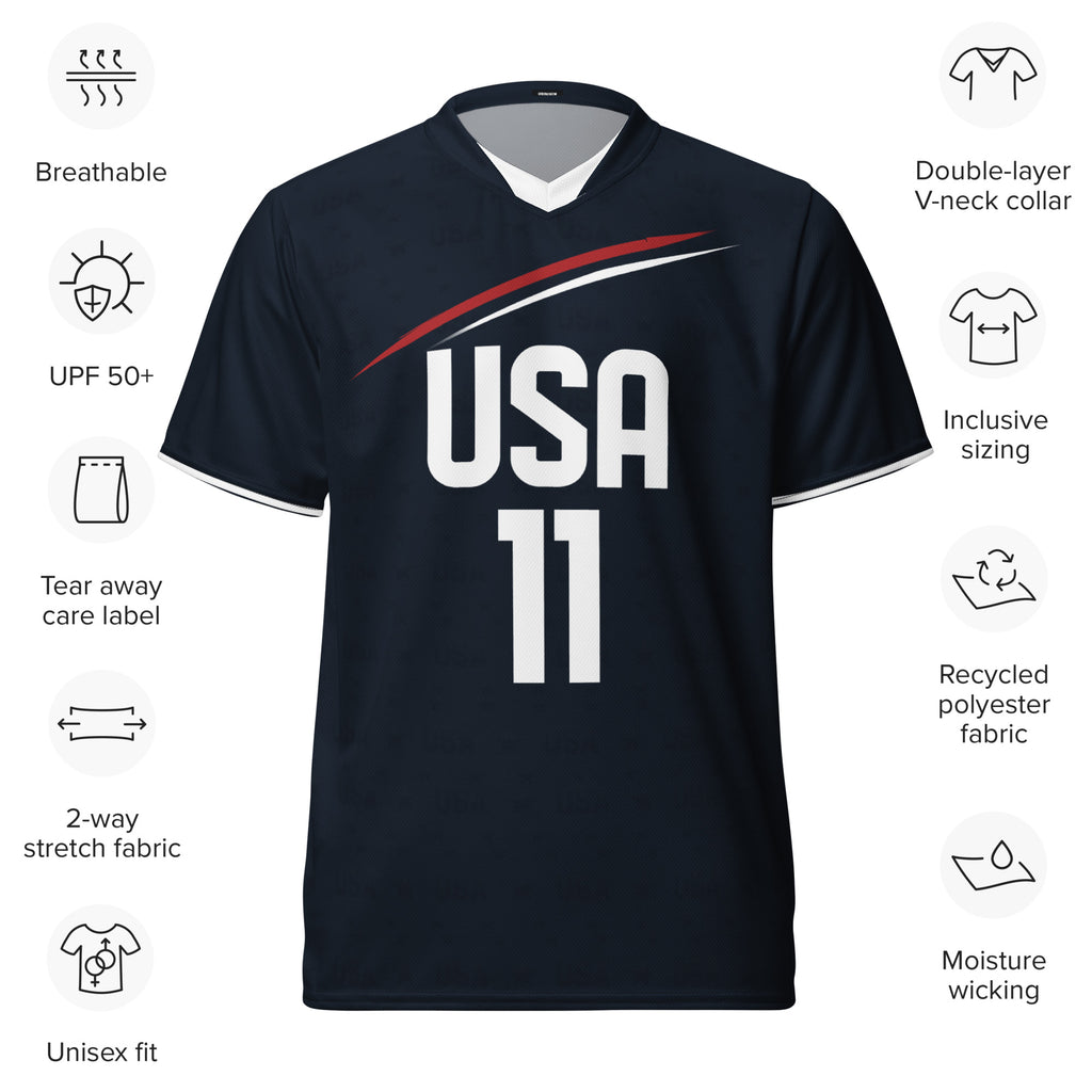 all-over-print-recycled-unisex-sports-jersey-_11-USA-Midnight-Strike-soccer-jersey-navy-base-with-red-and-white-diagonal-strike-premium-national-team-fanwear-front-view