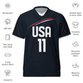all-over-print-recycled-unisex-sports-jersey-_11-USA-Midnight-Strike-soccer-jersey-navy-base-with-red-and-white-diagonal-strike-premium-national-team-fanwear-front-view