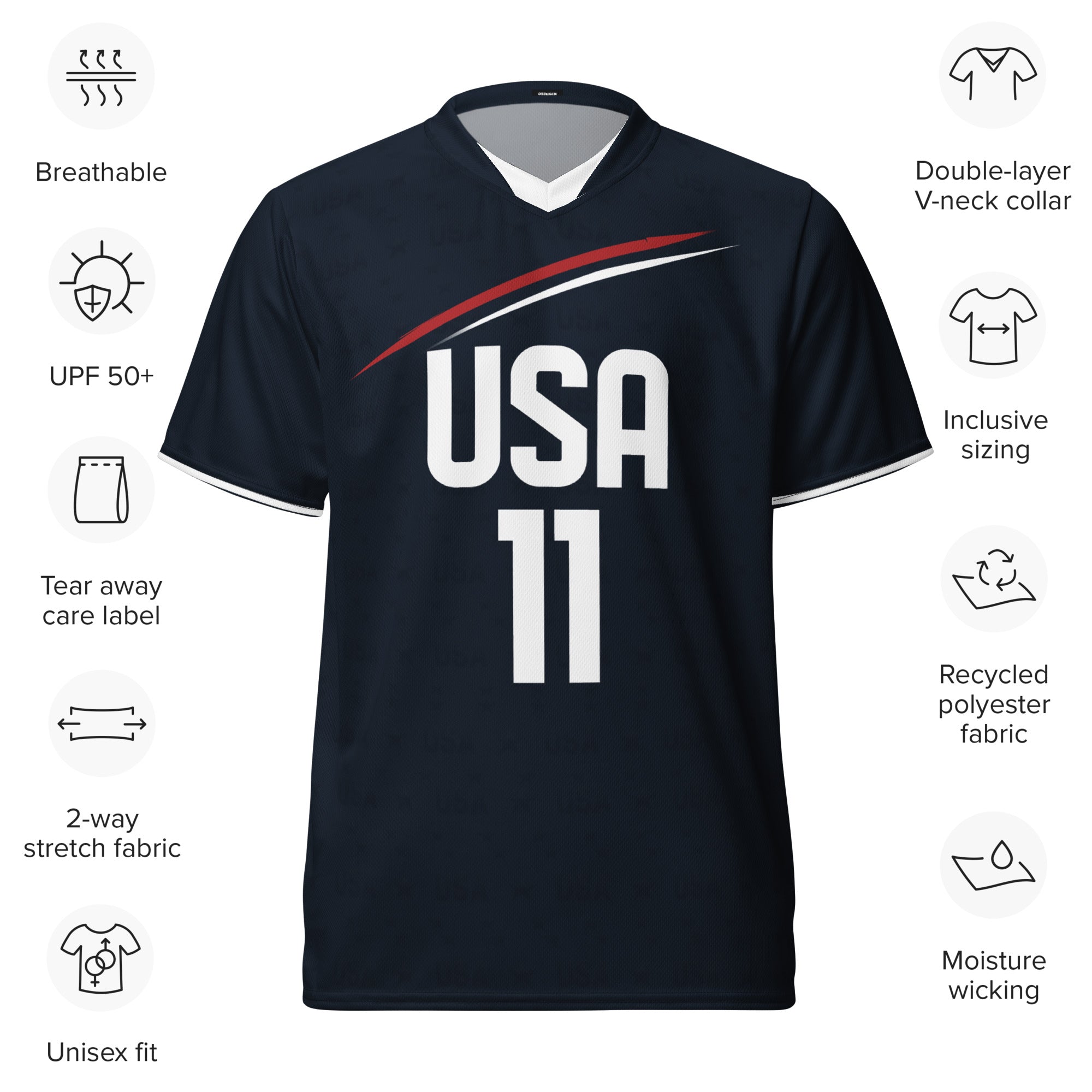 all-over-print-recycled-unisex-sports-jersey-_11-USA-Midnight-Strike-soccer-jersey-navy-base-with-red-and-white-diagonal-strike-premium-national-team-fanwear-front-view