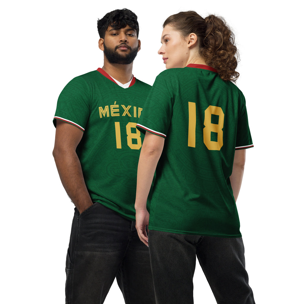 all-over-print-recycled-unisex-sports-jersey-#18-Mexico-Heritage-Verde-edition-soccer-jersey-#-navy-base-with-red-and-white-diagonal-strike-premium-national-team-fanwear_front-and-back-view