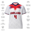 all-over-print-recycled-unisex-sports-jersey-#4-England-Lionheart-edition-soccer-jersey vibrant-yellow-with-blue-diagonal-strike-and-geometric-pattern-premium-national-team-fanwear-front-view